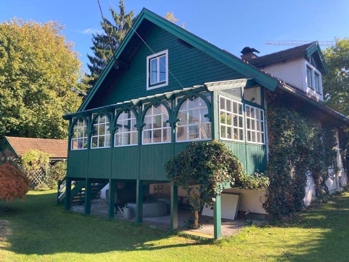 Haus Mit Sauna Und Privatem Badeteich In Anif Bei Salzburg Екстер'єр фото