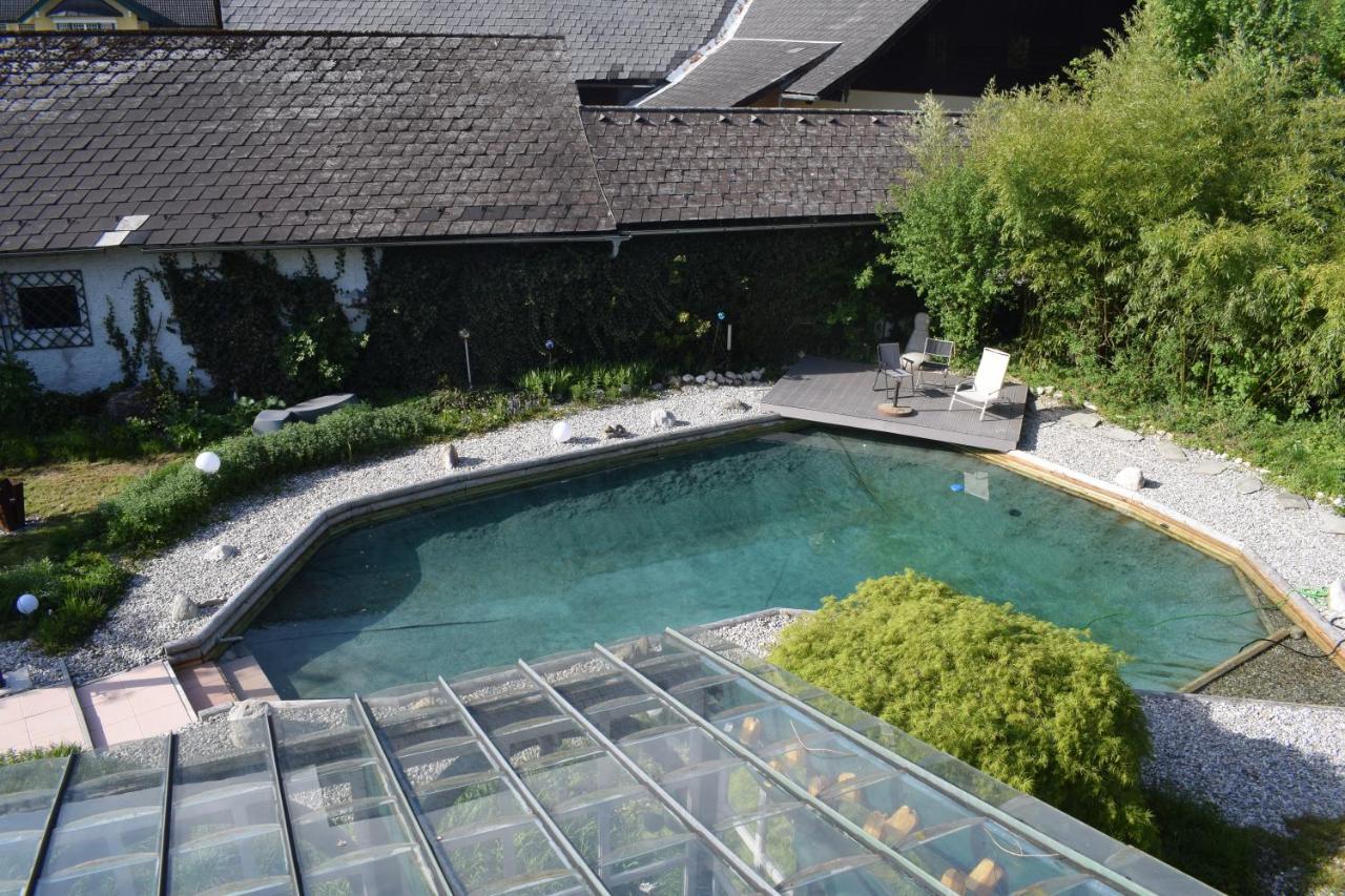 Haus Mit Sauna Und Privatem Badeteich In Anif Bei Salzburg Екстер'єр фото