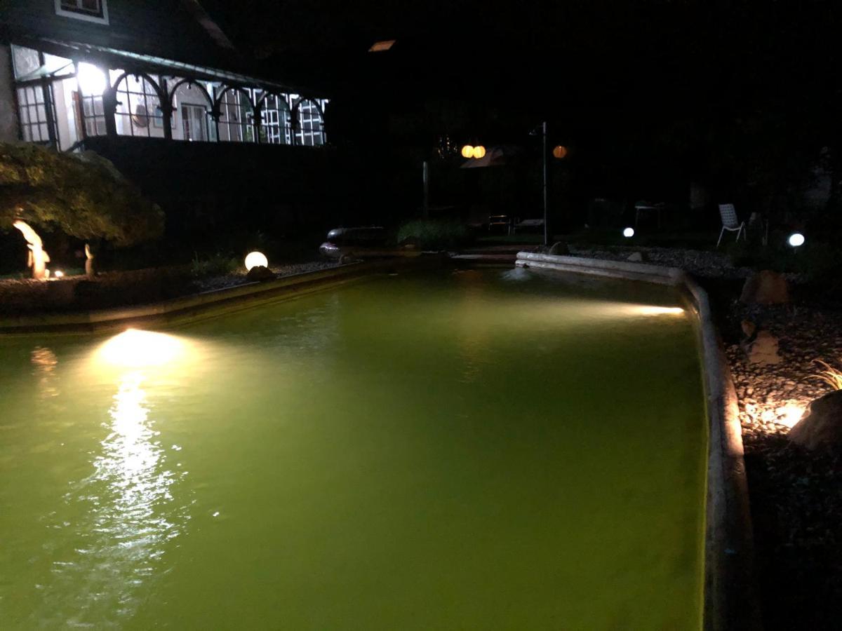 Haus Mit Sauna Und Privatem Badeteich In Anif Bei Salzburg Екстер'єр фото